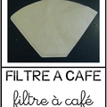 Filtre à café 