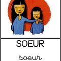 Soeur - famille