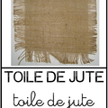 Toile de jute 
