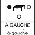 A gauche