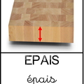 Epais - texture
