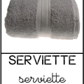 Serviette 