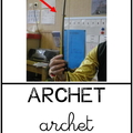 Archet - outils - musique