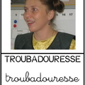 Troubadouresse - métiers - médiéval - musique