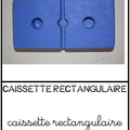 Caissette rectangulaire