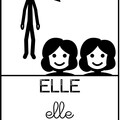 Elle - pronom personnel