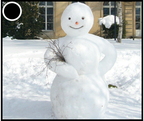 Bonhomme de neige - Noël - 3071